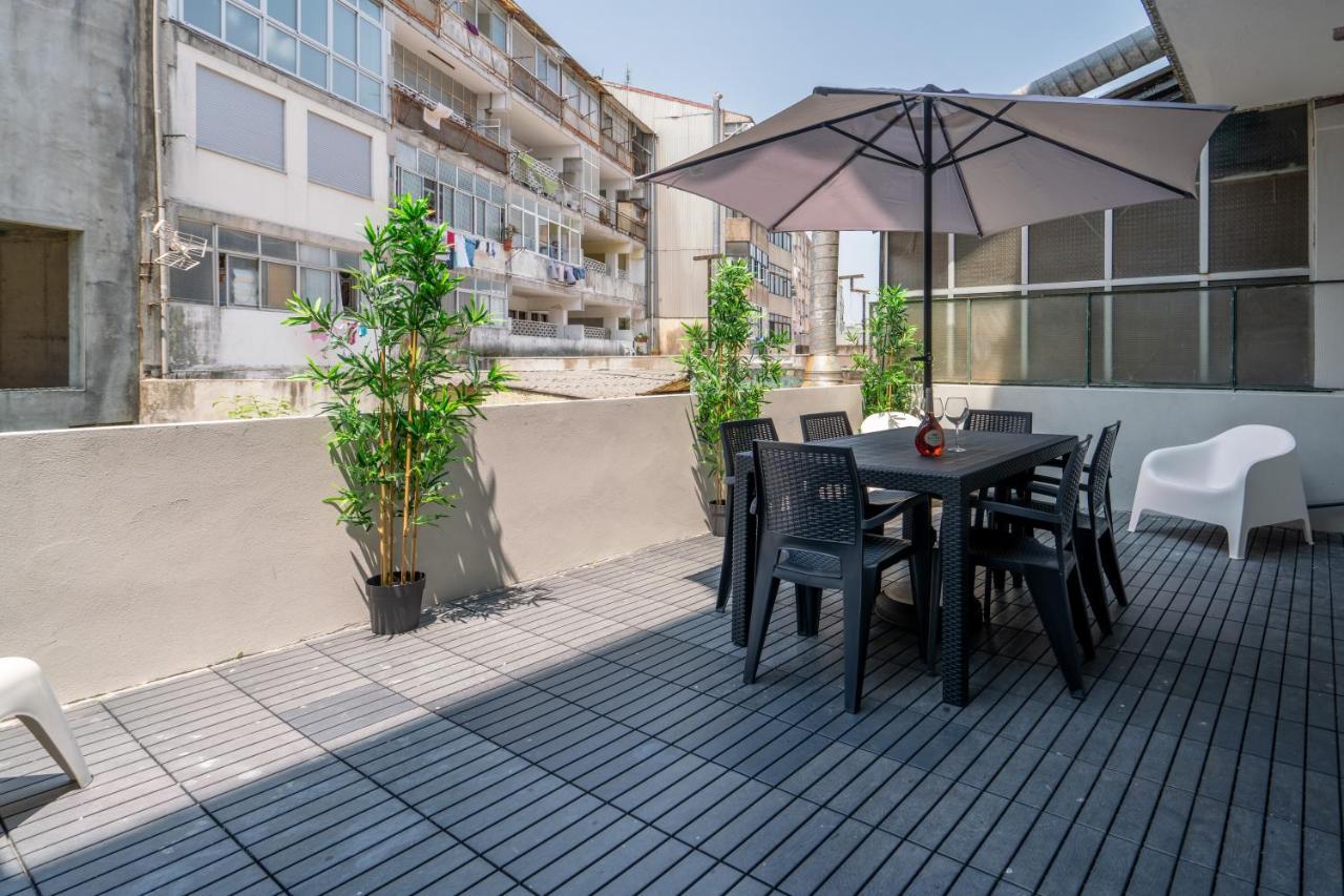Host Wise - Modern Flats With Stunning Terrace Or Balcony - Central Location 포르투 외부 사진